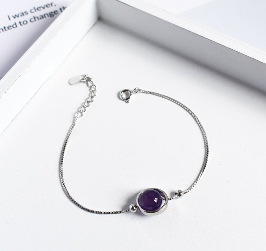 Crystal Bracelet - 925 Sterling Silver - Treasured Forever