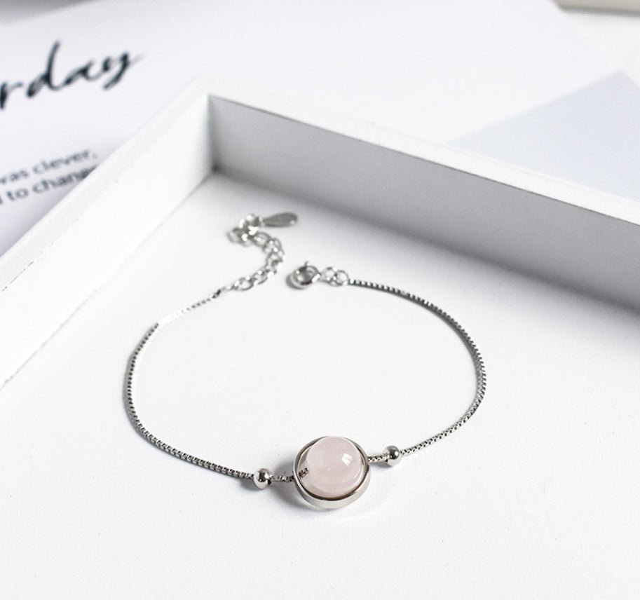 Crystal Bracelet - 925 Sterling Silver - Treasured Forever