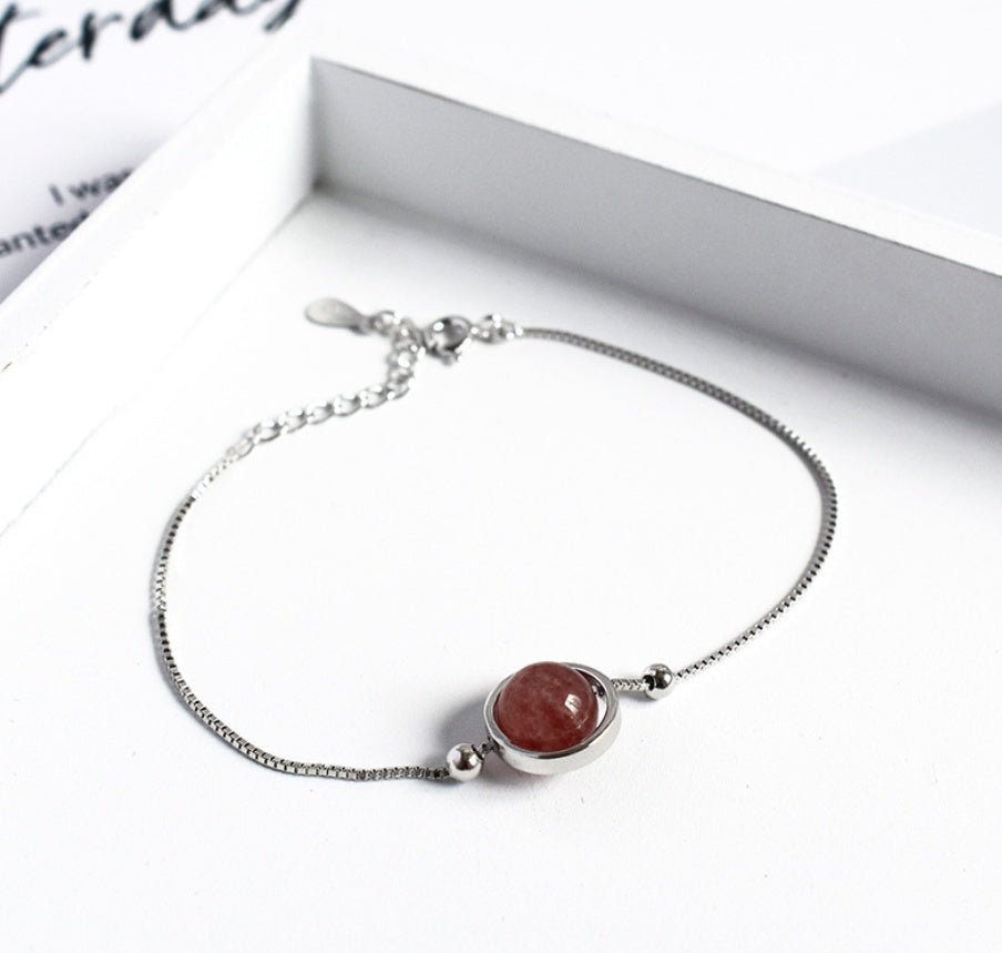 Crystal Bracelet - 925 Sterling Silver - Treasured Forever