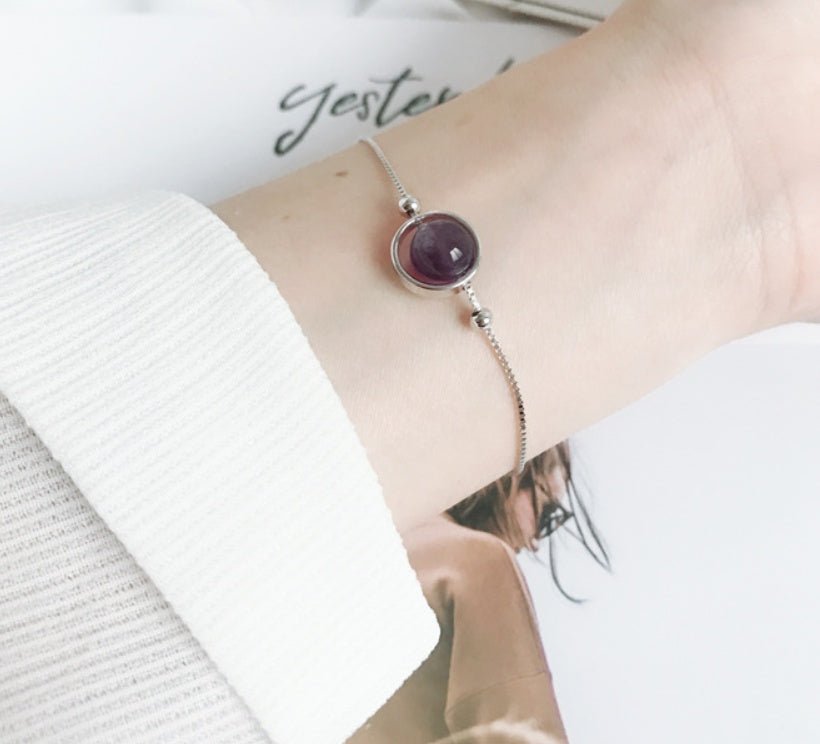 Crystal Bracelet - 925 Sterling Silver - Treasured Forever