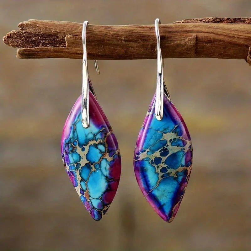 Emperor Stone Earrings - Treasured Forever