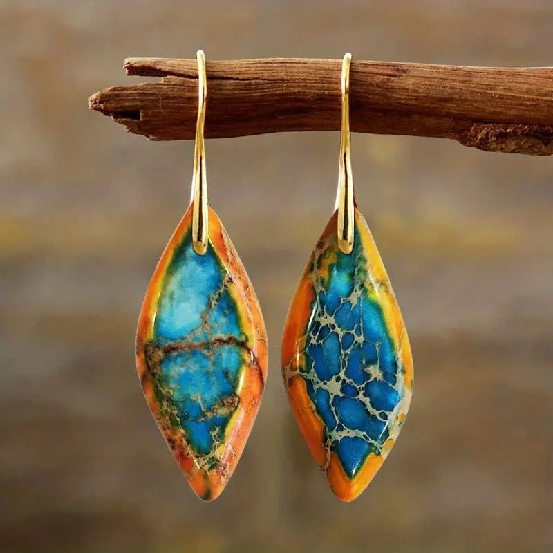 Emperor Stone Earrings - Treasured Forever